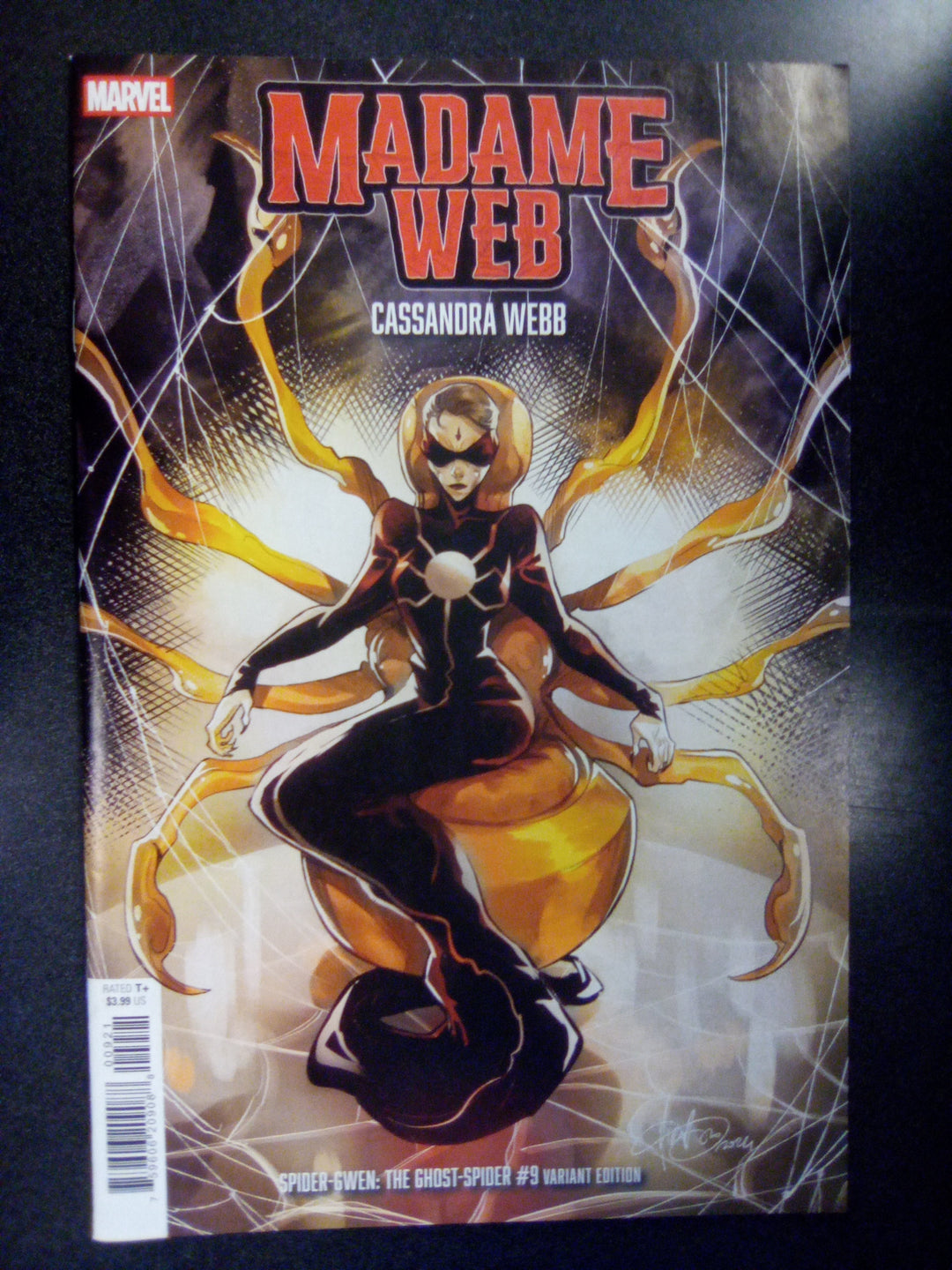 Spider-Gwen: The Ghost-Spider #9 Mirka Andolfo Madame Web Variant