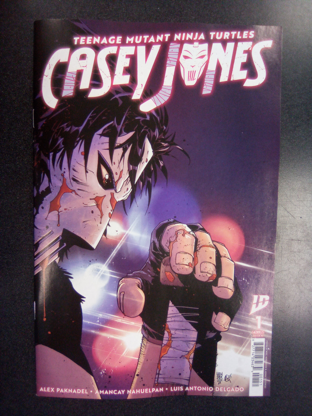 Teenage Mutant Ninja Turtles: Casey Jones #1 1:50 Henderson Variant