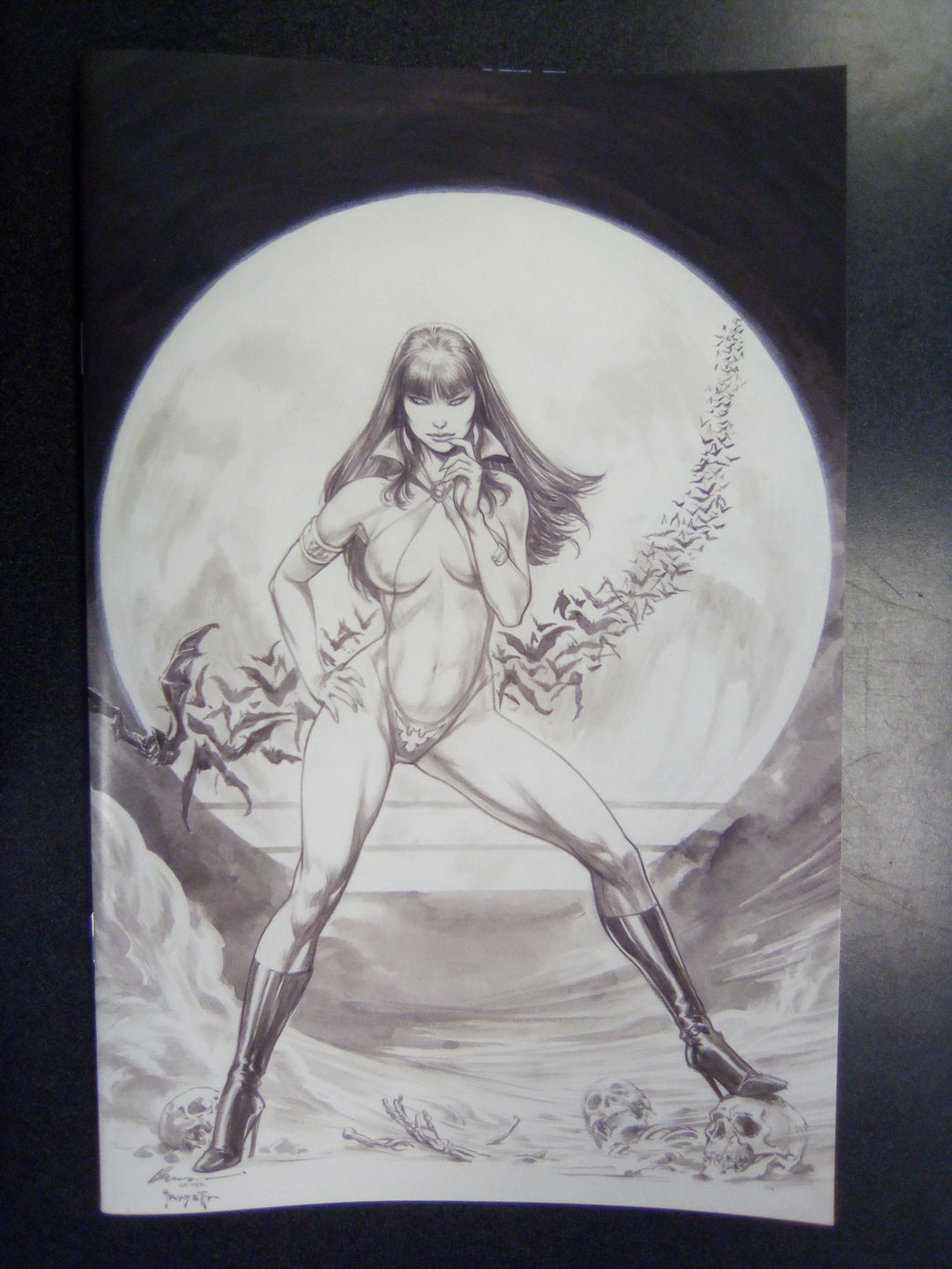 Vampirella Halloween Horror #1 Cover O Inc 1:5 Buzz Line Art Virgin Foc Bonus Variant