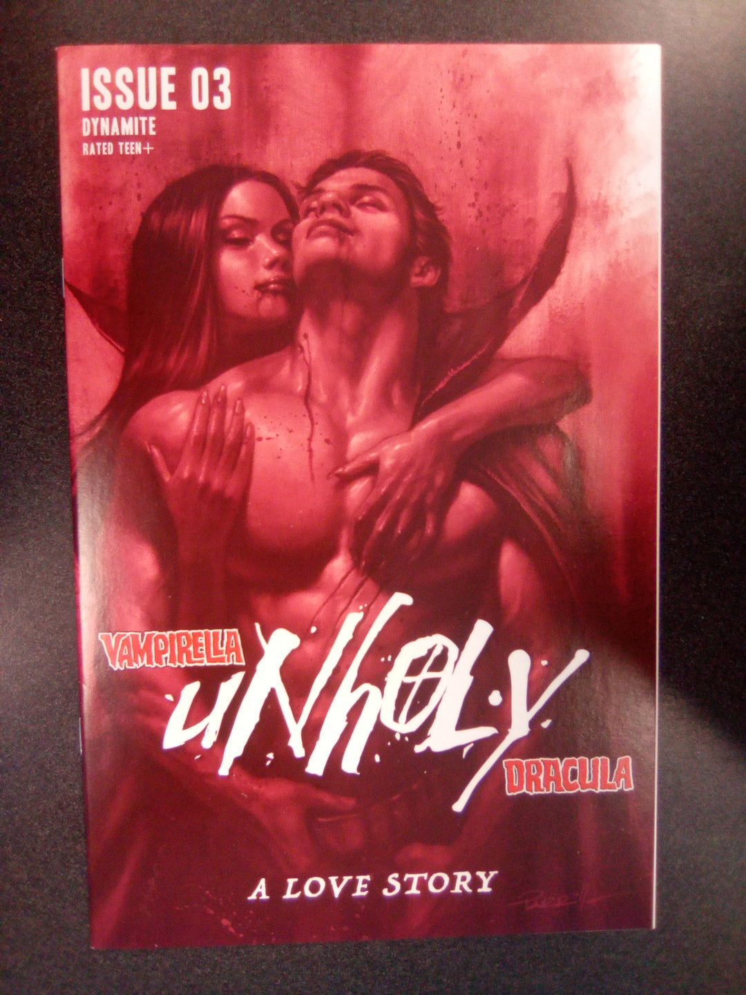 Vampirella Dracula Unholy #3 (2022) 1:10 Parrillo Tint Variant