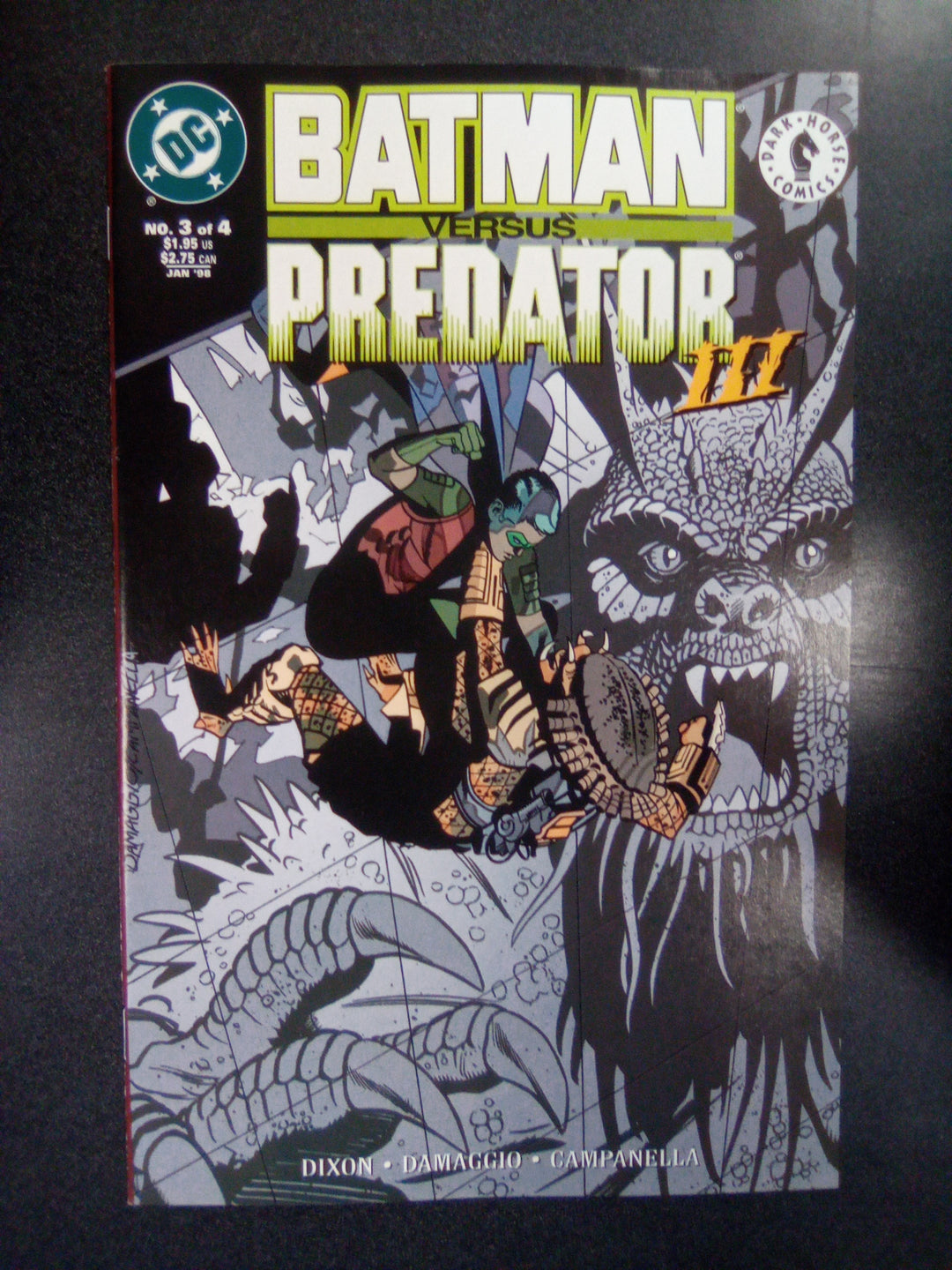 Batman Versus Predator III #3 (1998) NM