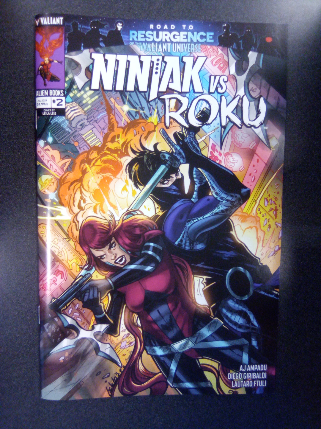 Ninjak vs Roku #2 (Of 4) Cover A Leiz