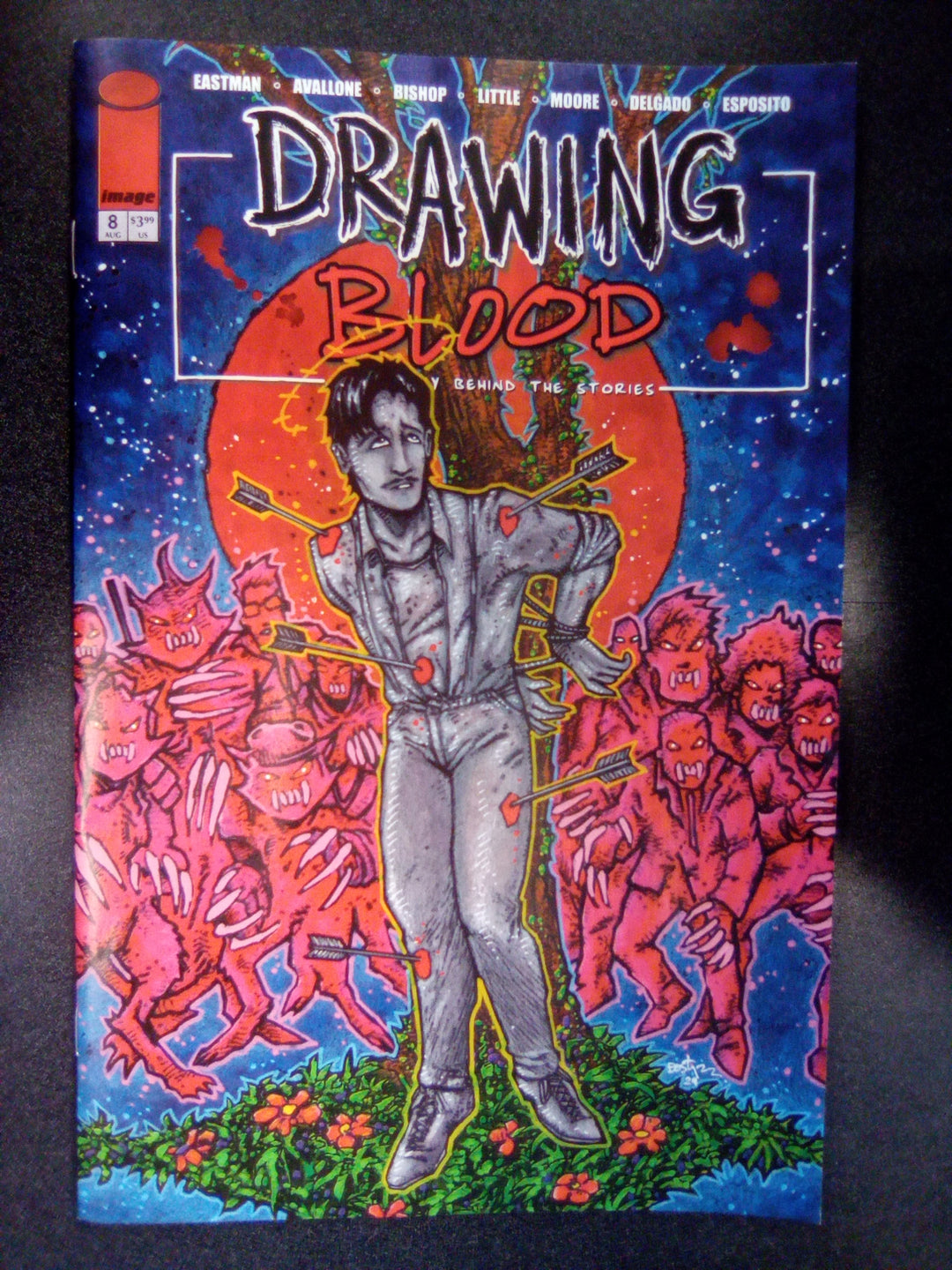 Drawing Blood #8 Cover A Kevin Eastman