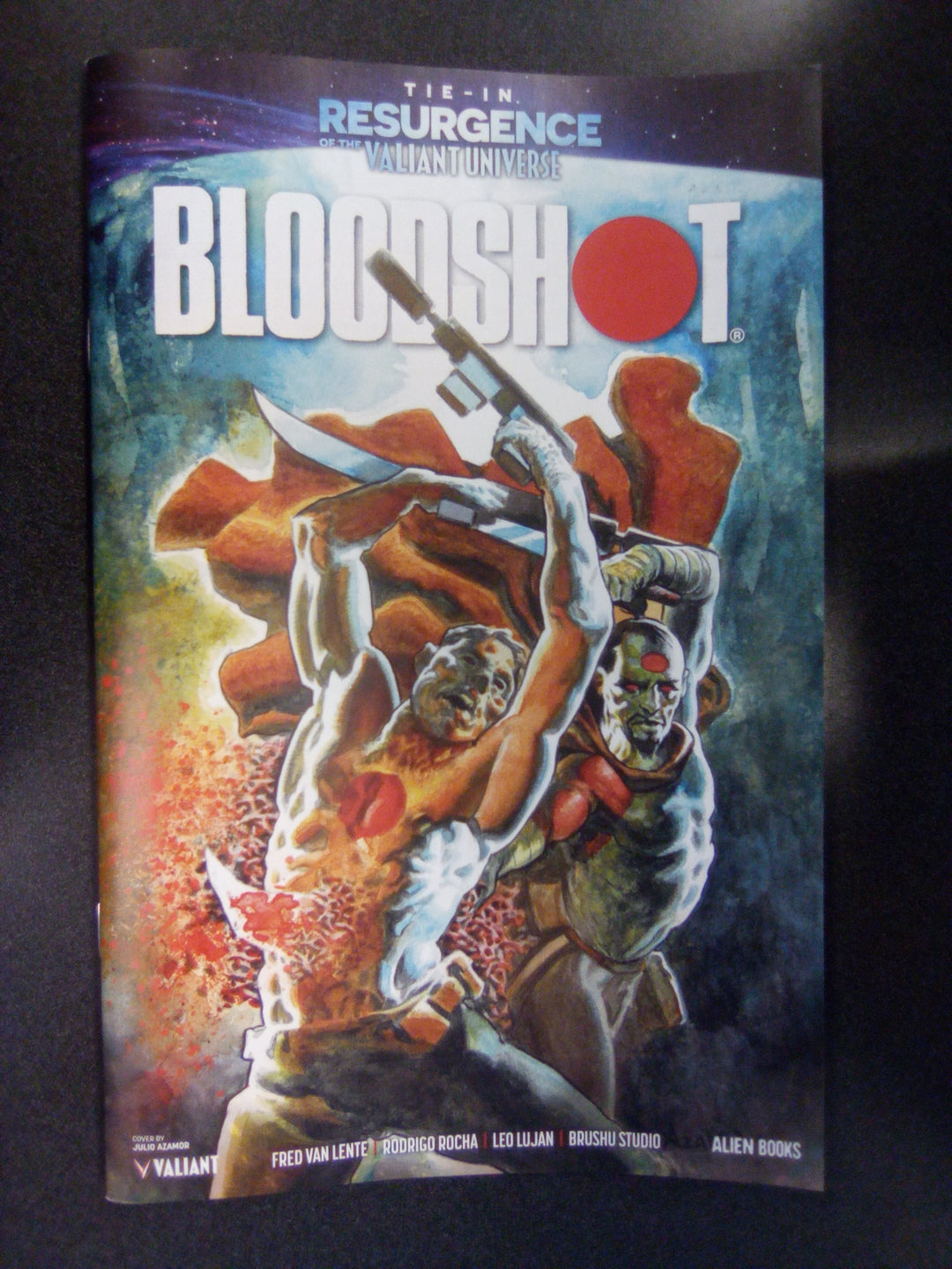 Resurgence Valiant Bloodshot One Shot Cover B Azamor