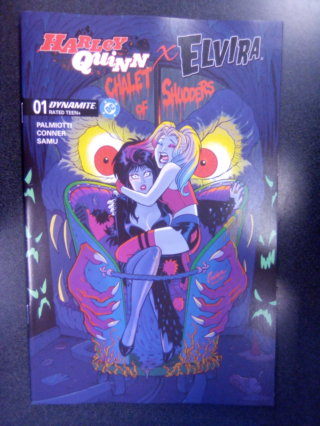 Harley Quinn X Elvira #1 Cover M 1:10 Amanda Conner Original Variant