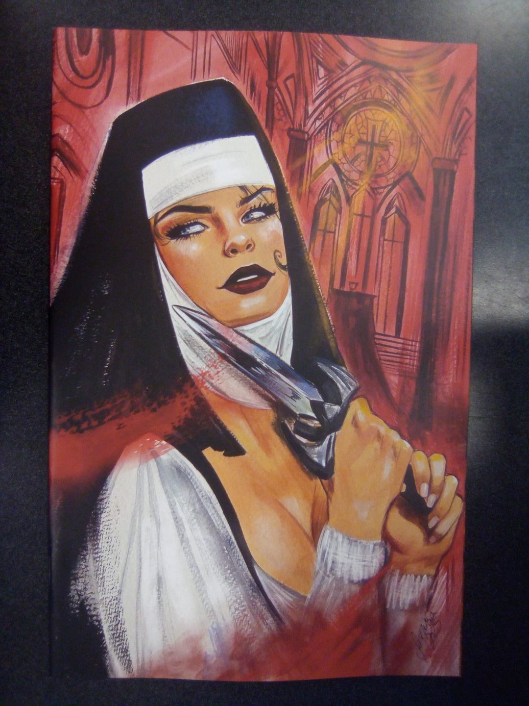 Marian Heretic #1 F 1:25 Variant (Full Art, Vilchez)
