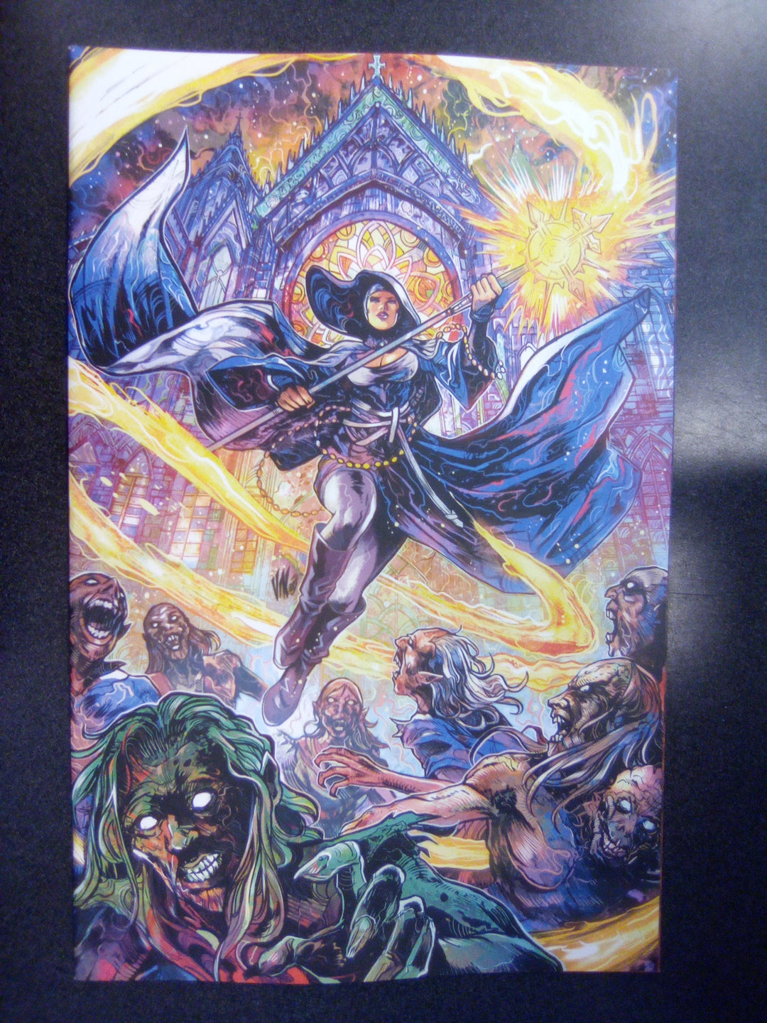 Marian Heretic #1 J 1:50 Variant (Full Art, Riccardi)