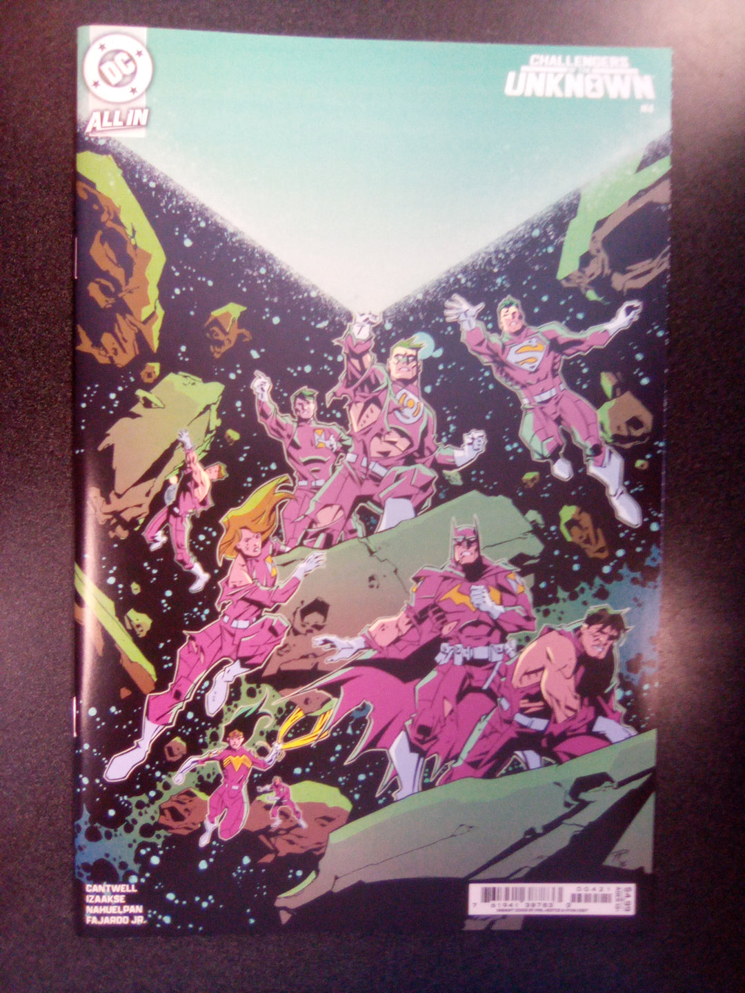 Challengers Of The Unknown #4 (Of 6) Cover B Phil Hester Card Stock Variant