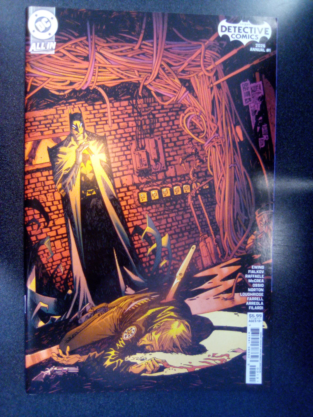 Detective Comics 2025 Annual #1 (One Shot) Cover B John Mccrea Variant