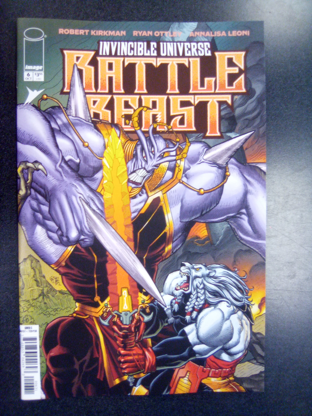 Invincible Universe Battle Beast #6 Cover C 1:10 Ej Su Variant