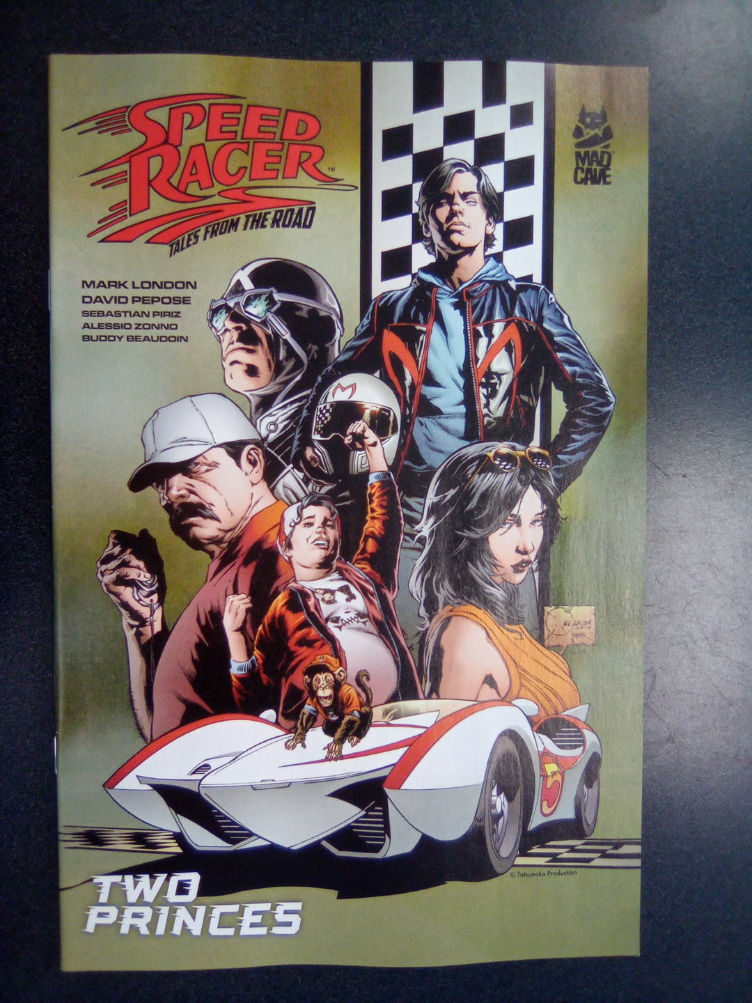 Speed Racer Tales From The Road Two Princes (One Shot) Cover D 10 Copy Joe Quesada And Mark Irwin Unlock Variant