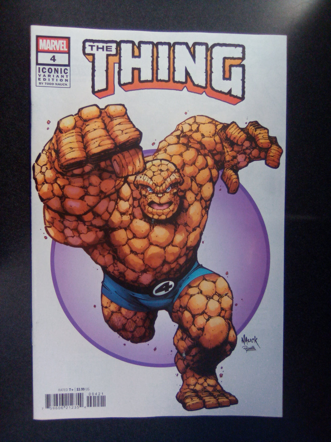 The Thing #4 Todd Nauck Iconic Variant