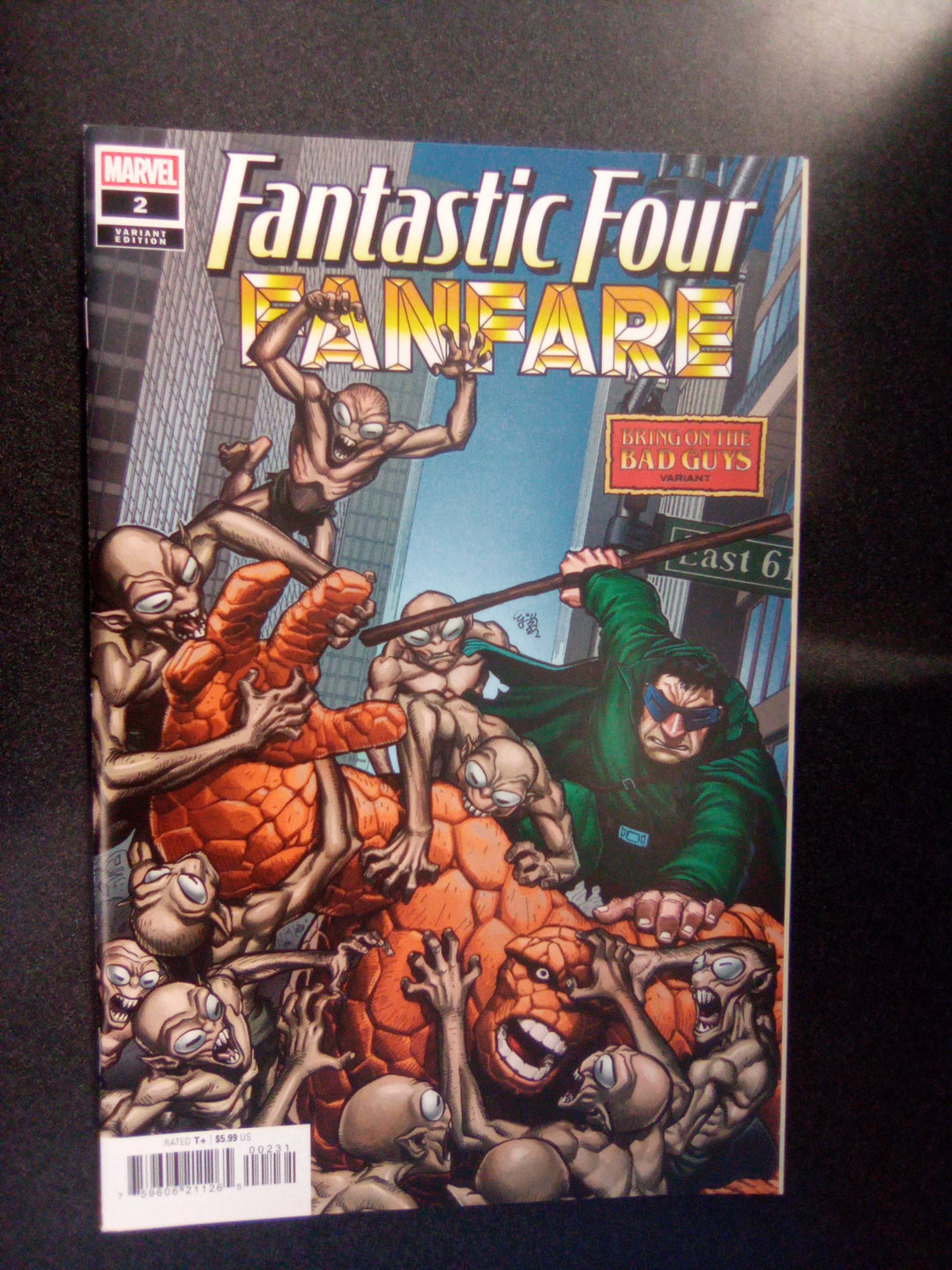 Fantastic Four Fanfare #2 E.J. Su Bring On The Bad Guys Variant