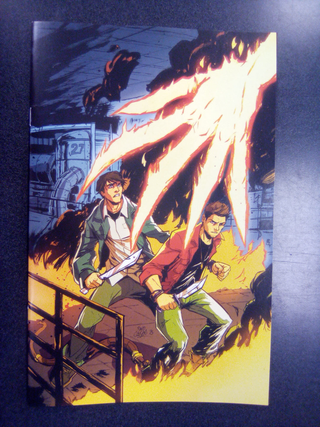 Supernatural #1 Cover N 1:30 David Cousens Full Art Variant