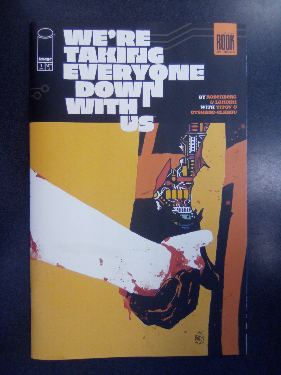 Were Taking Everyone Down With Us #1 (Of 6) Cover A Stefano Landini (Mature)