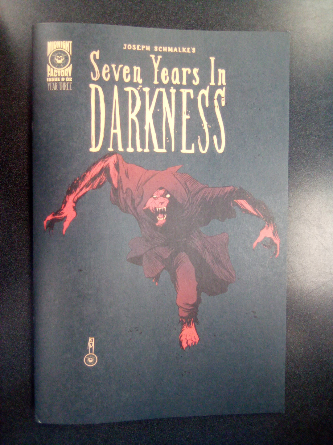 Seven Years In Darkness Year Three #2 Cover A Joseph Schmalke David The Wolf
