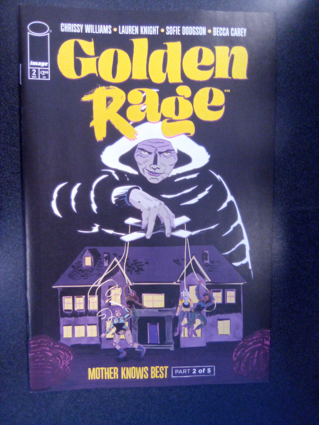 Golden Rage Mother Knows Best #2 (Of 5) Cover A Lauren Knight