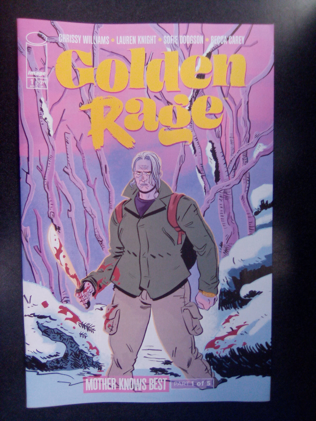 Golden Rage Mother Knows Best #1 (Of 5) Cover A Lauren Knight