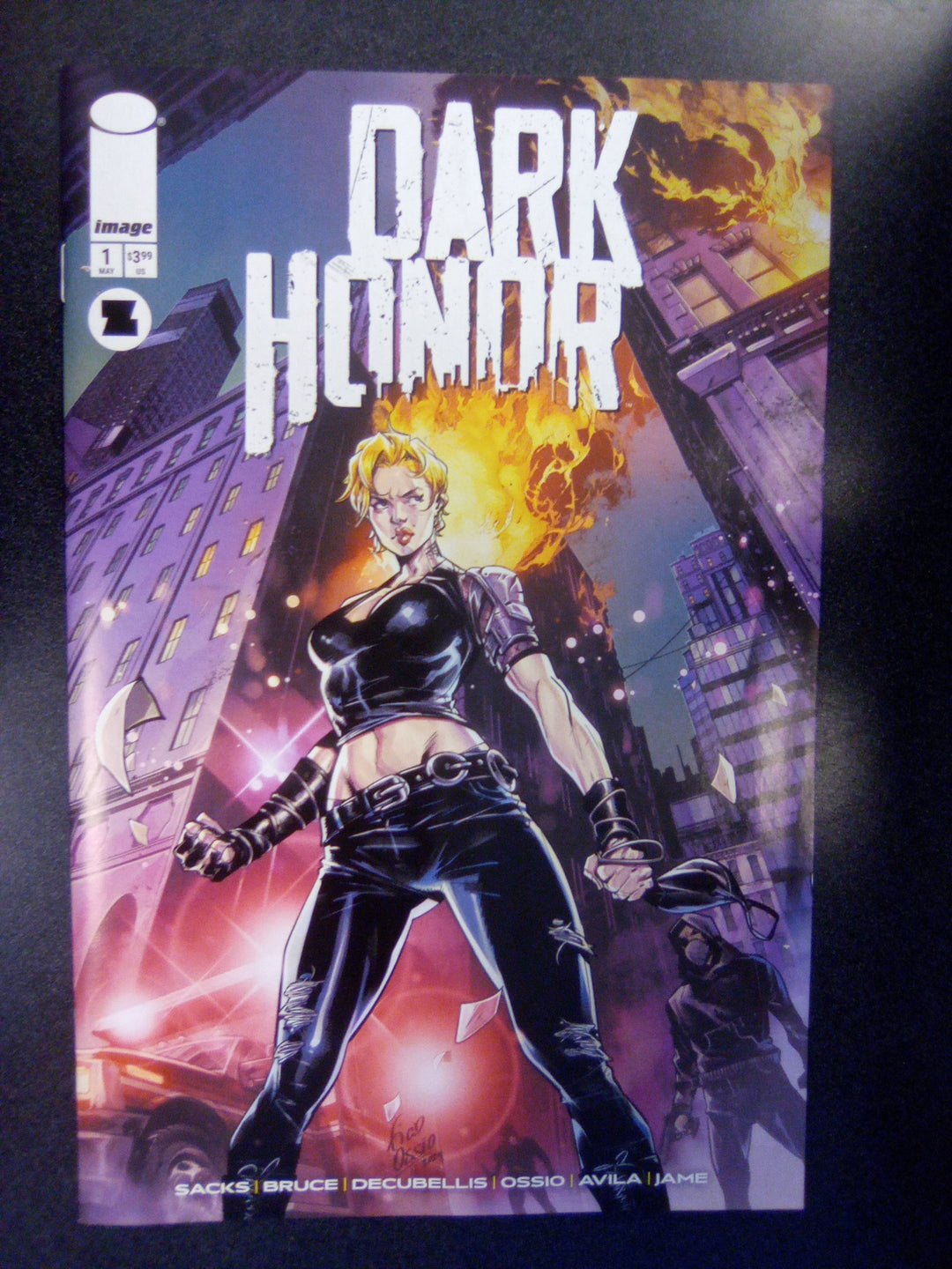 Dark Honor #1 (Of 5) Cover A Fico Ossio
