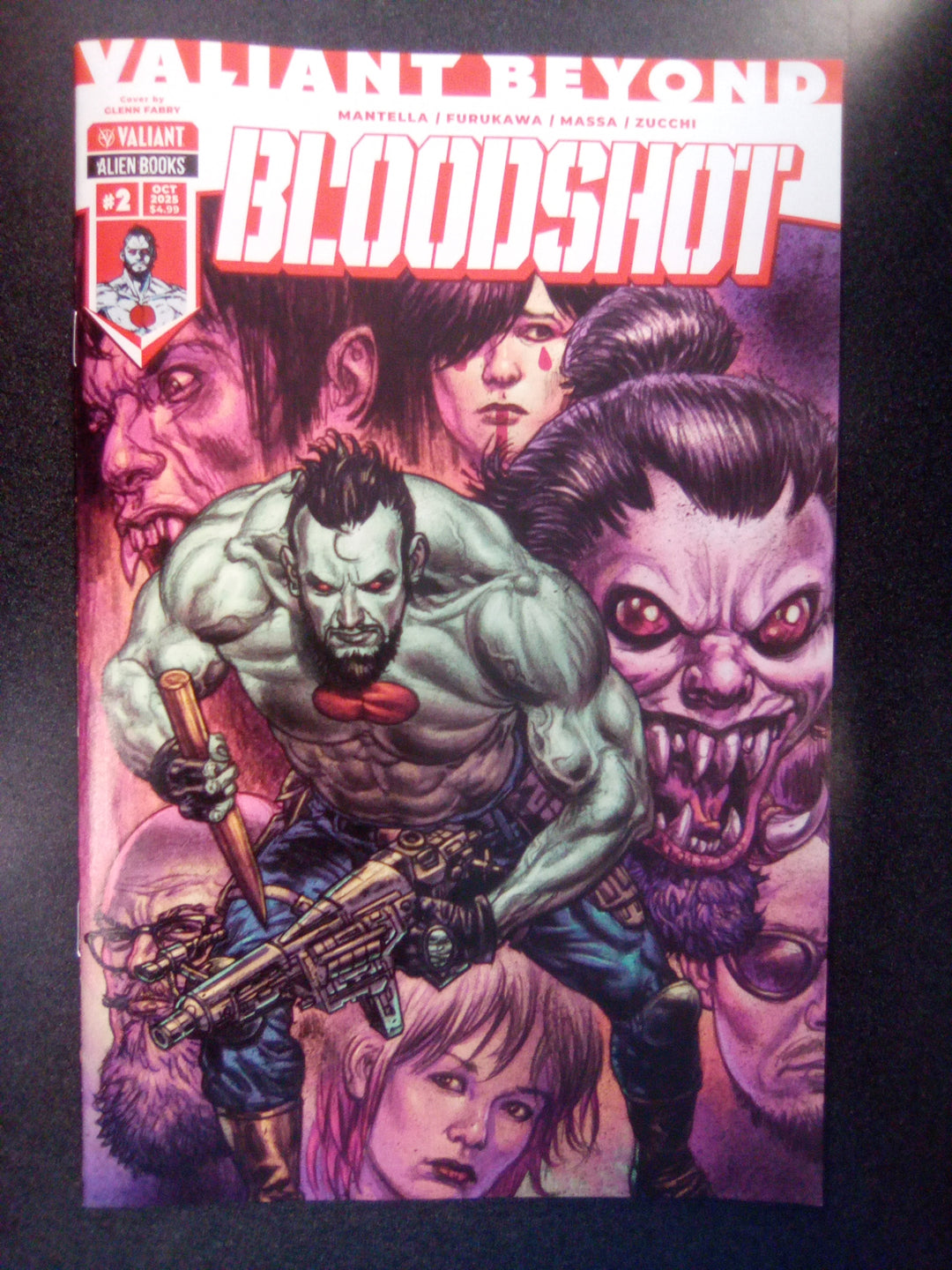 Valiant Beyond: Bloodshot #2 Cover A (Fabry)