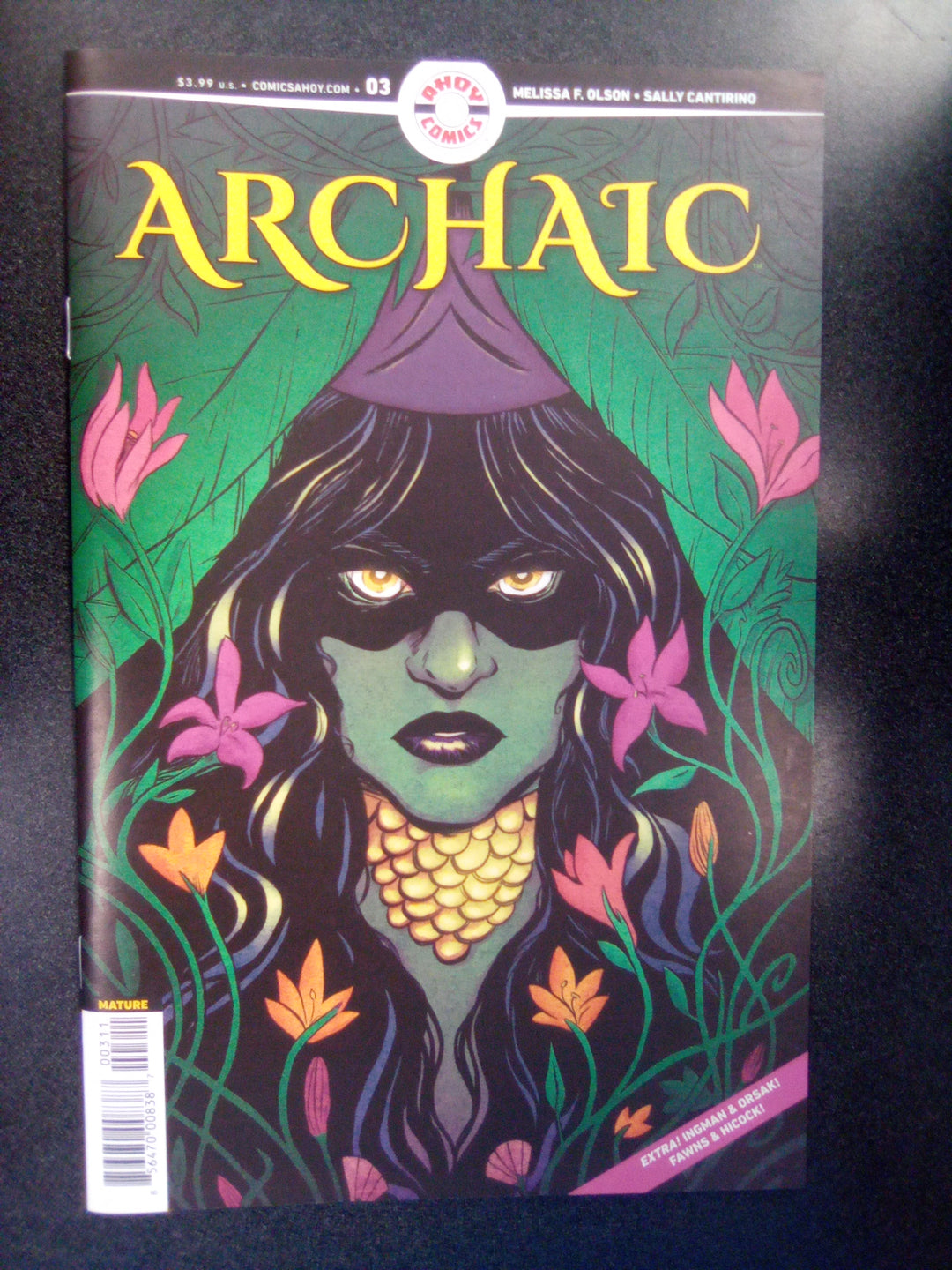 Archaic #3 (Of 5) Cover A Sally Cantirino