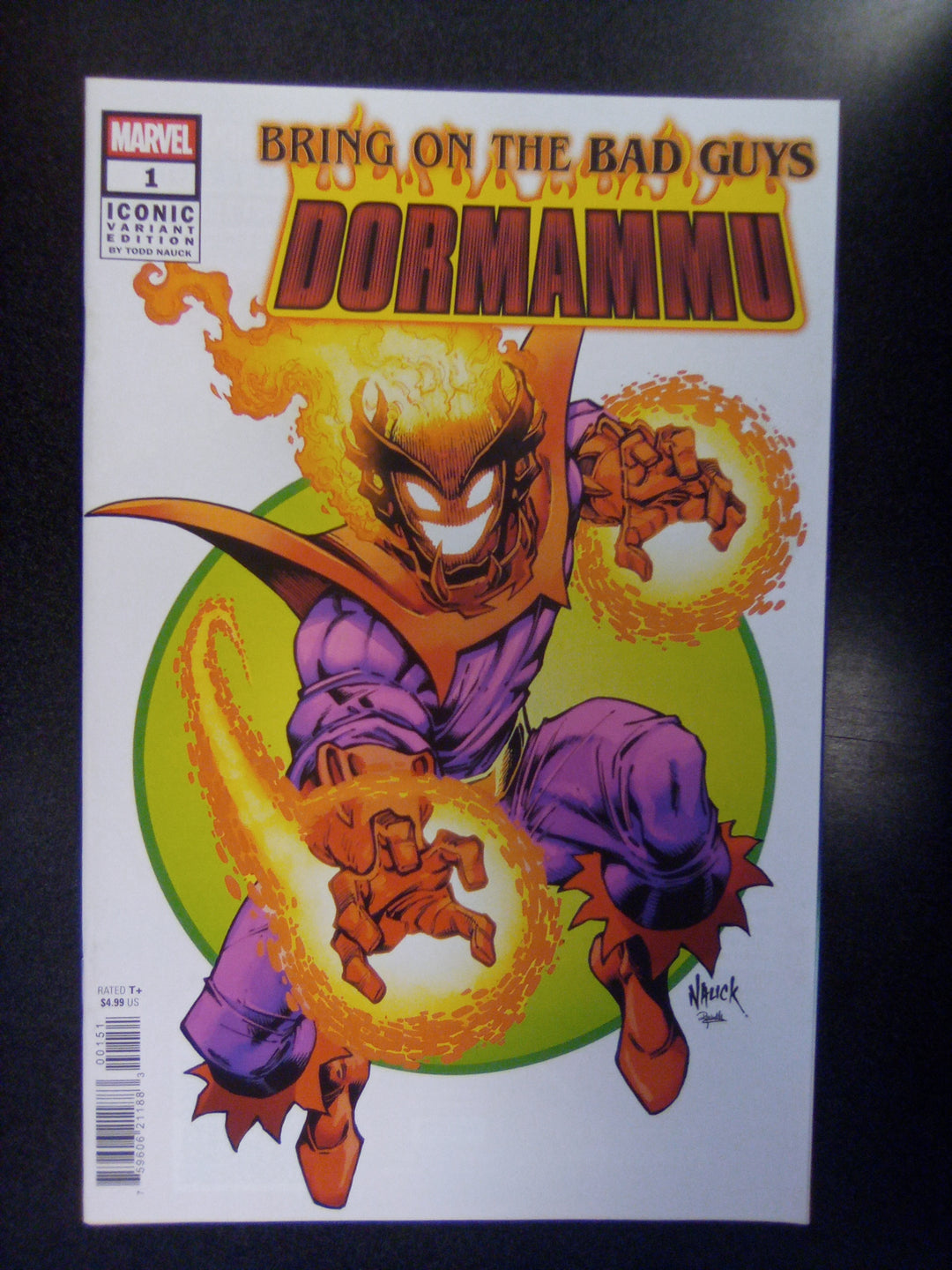 Bring On The Bad Guys: Dormammu #1 Todd Nauck Iconic Variant
