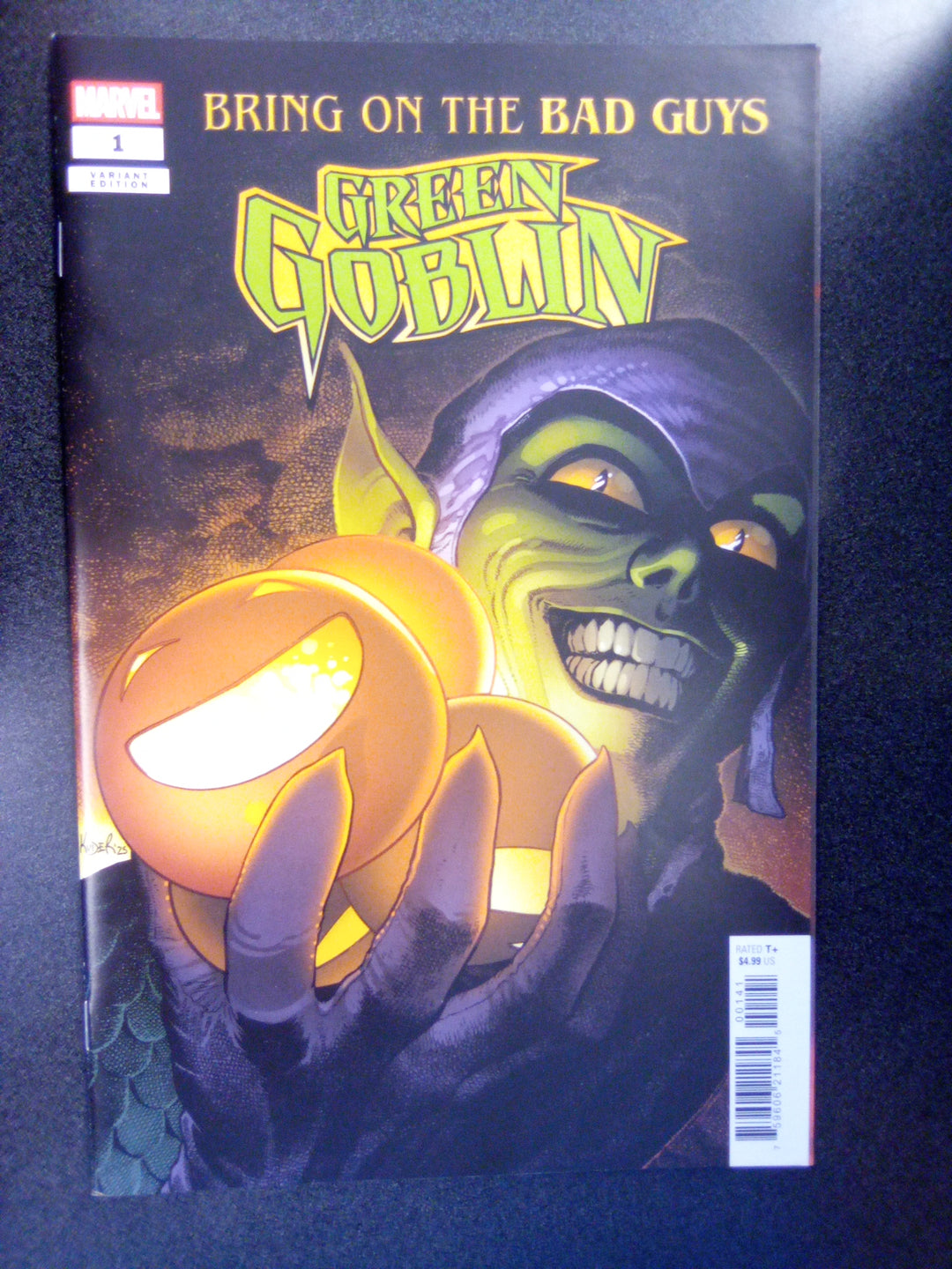 Bring On The Bad Guys: Green Goblin #1 Aaron Kuder Variant