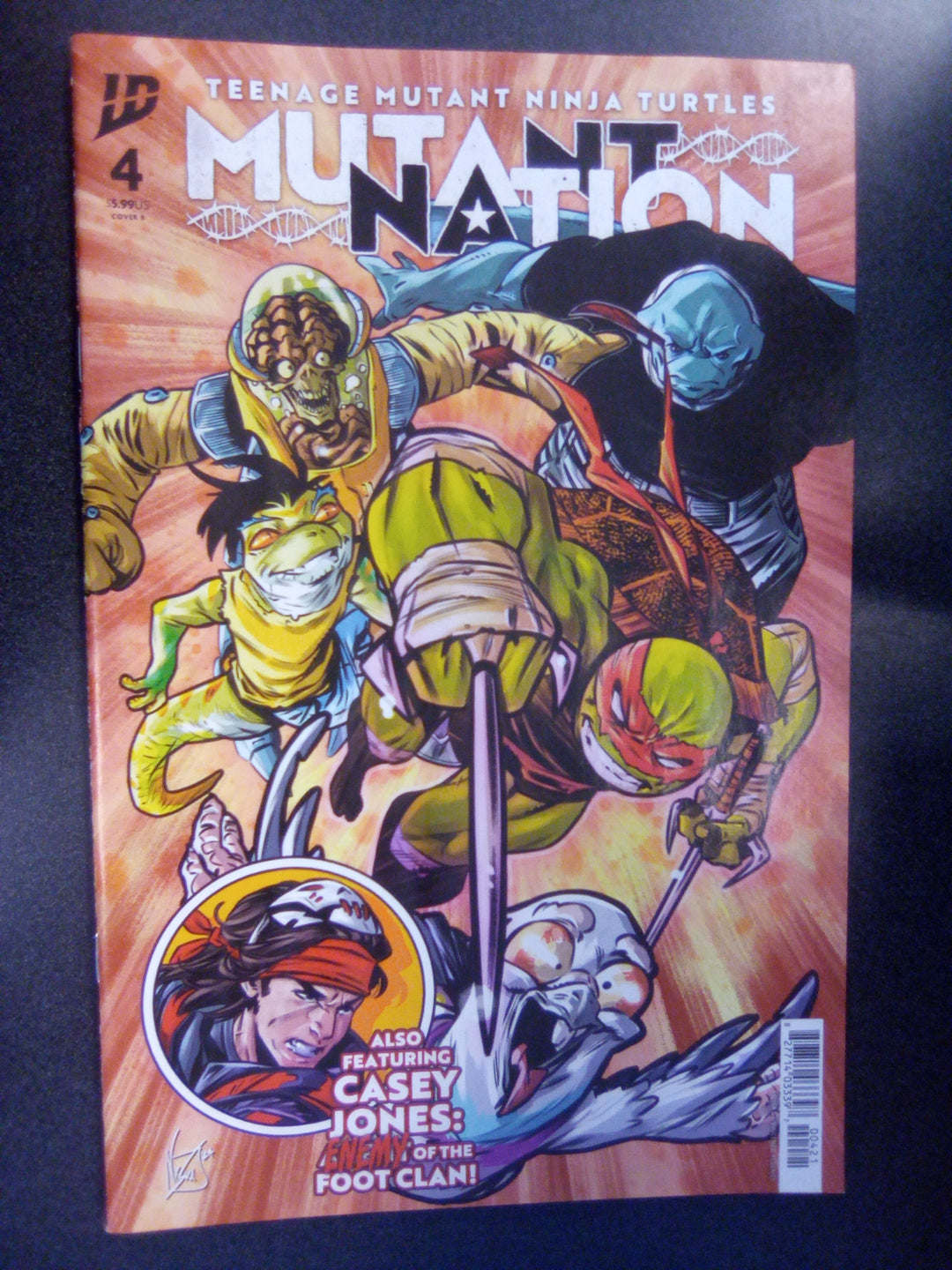 Teenage Mutant Ninja Turtles: Mutant Nation #4 Variant B (Federici)