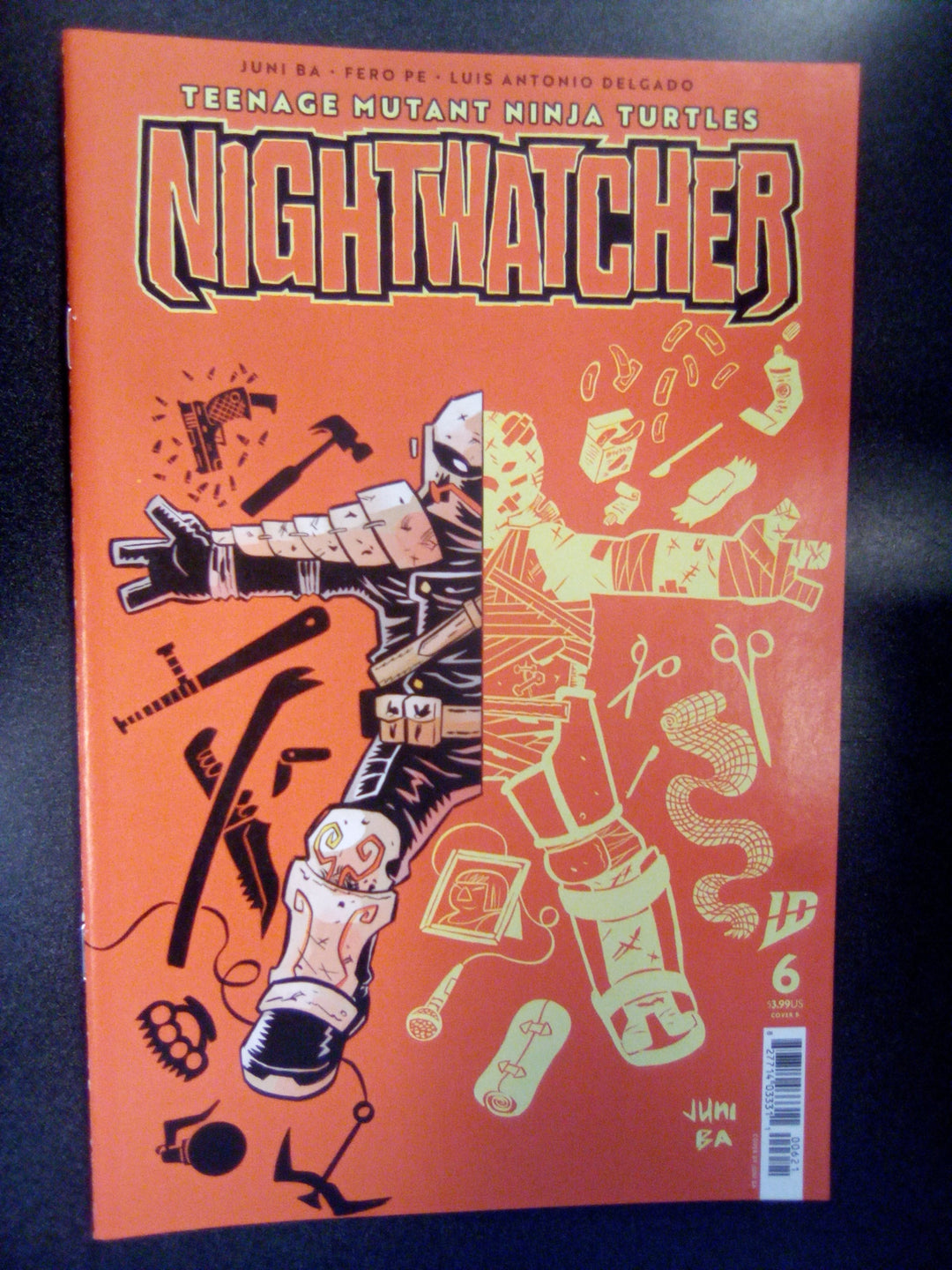 Teenage Mutant Ninja Turtles Nightwatcher #6 Cover B Ba