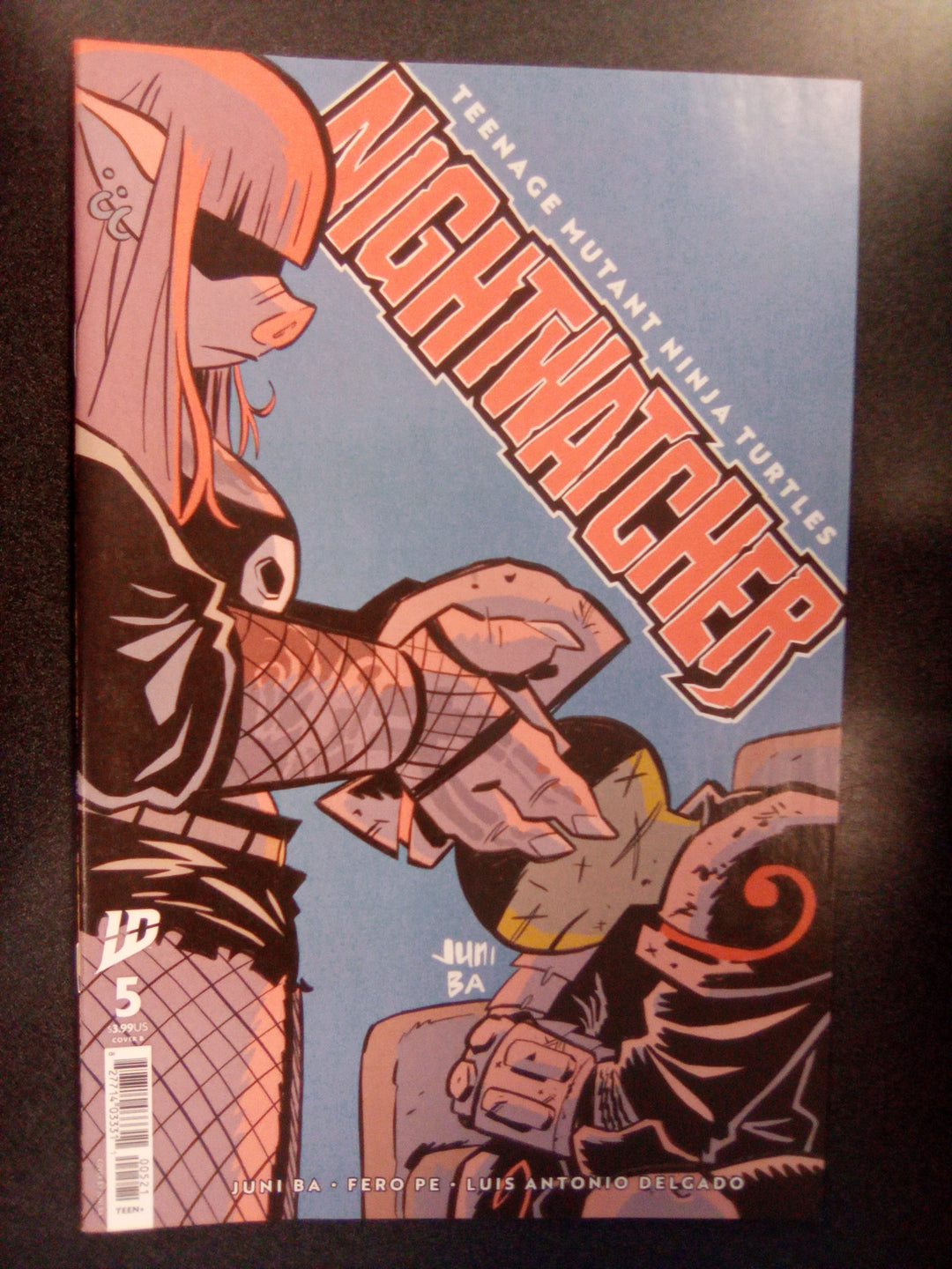 Teenage Mutant Ninja Turtles: Nightwatcher #5 Variant B (Ba)