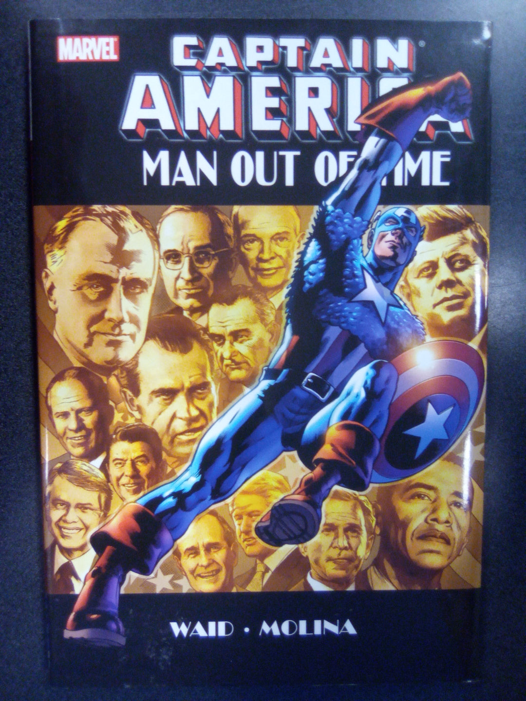 Captain America Man Out of Time Hardcover - Used (Good)