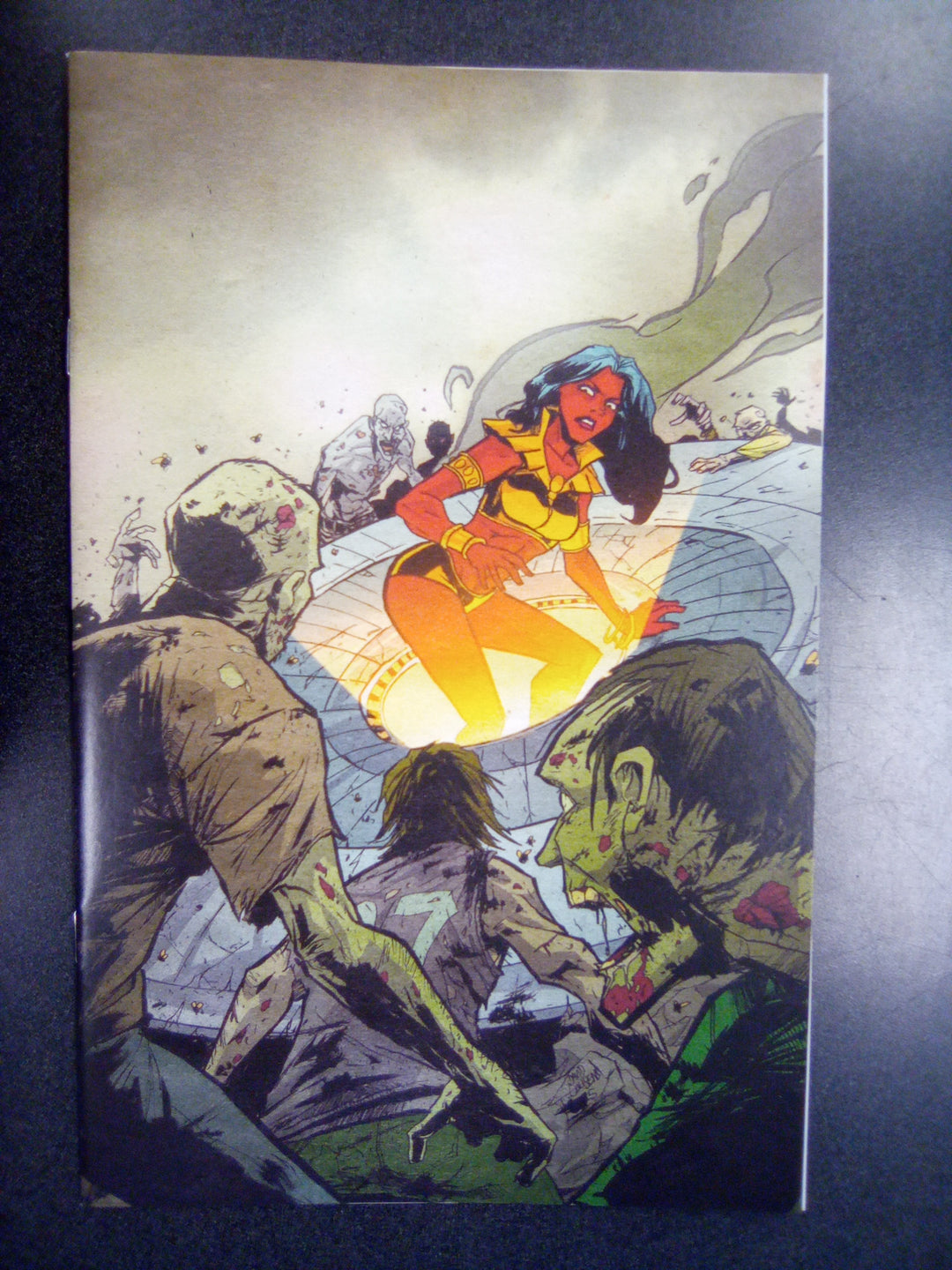 Dienamite Blood Red #2 Cover F 1:10 David Cousens Full Art Variant