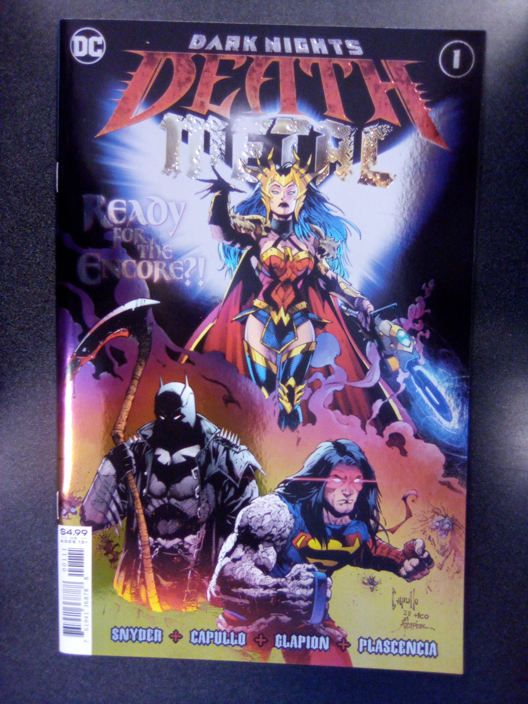 Dark Nights Death Metal #1 (2020) Foil Cover