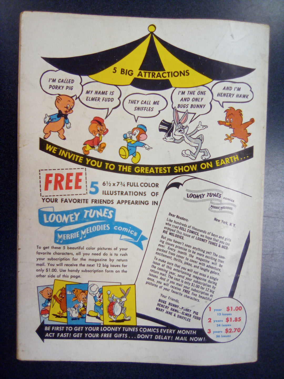 Looney Tunes and Merrie Melodies Comics #101 (1950) VG