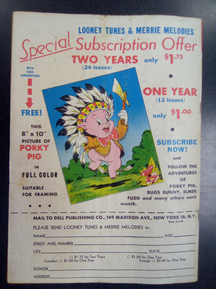 Looney Tunes and Merrie Melodies Comics #61 (1946) VG+