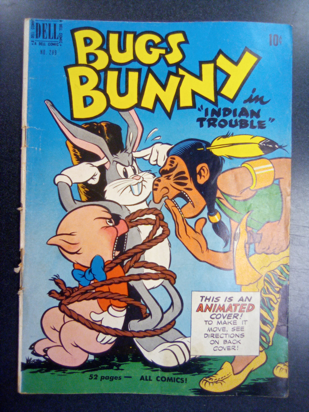 Bugs Bunny in Indian Trouble #289 (1950) Fa/G