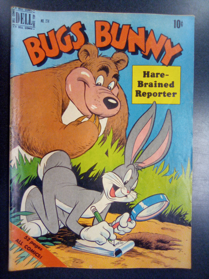 Bugs Bunny Harebrained Reporter #274 (1950) VG-