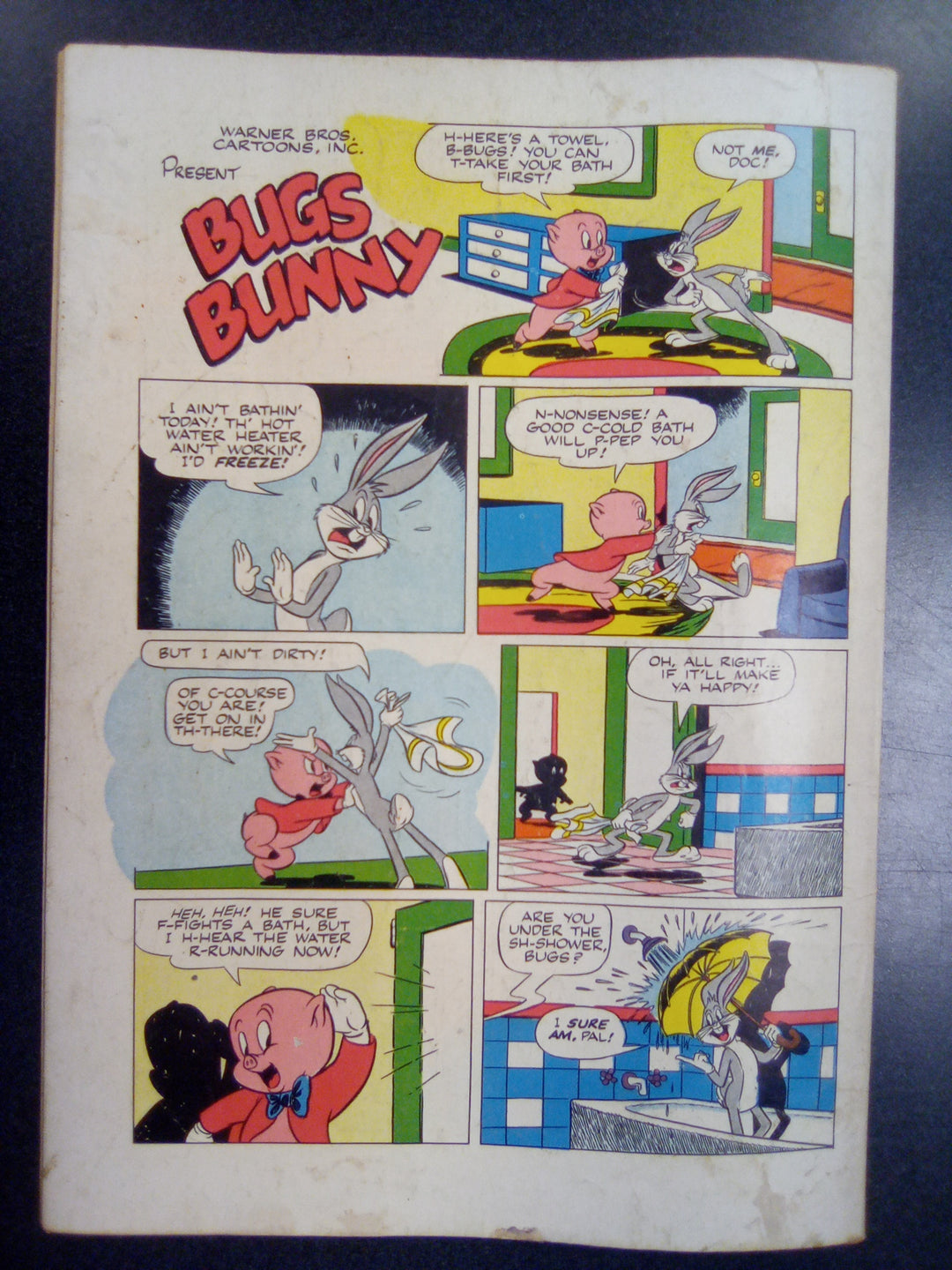 Bugs Bunny Harebrained Reporter #274 (1950) VG-