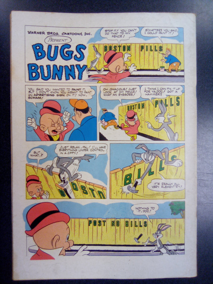 Bugs Bunny and the Rocking Horse Thieves #338 (1951) G/VG