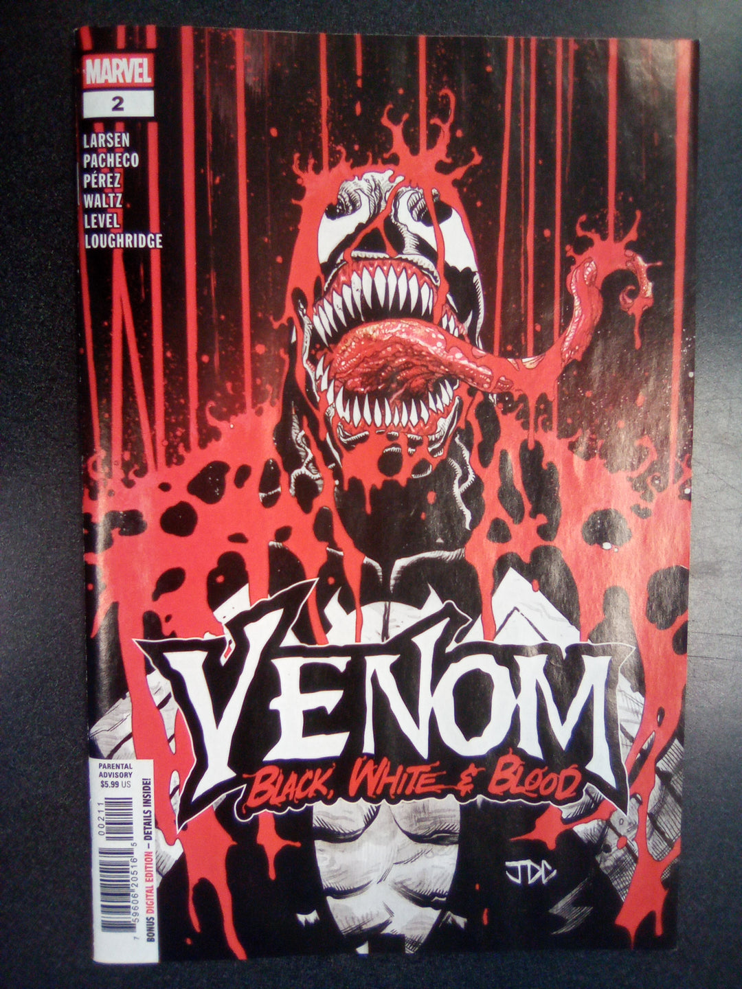 Venom: Black, White & Blood #2