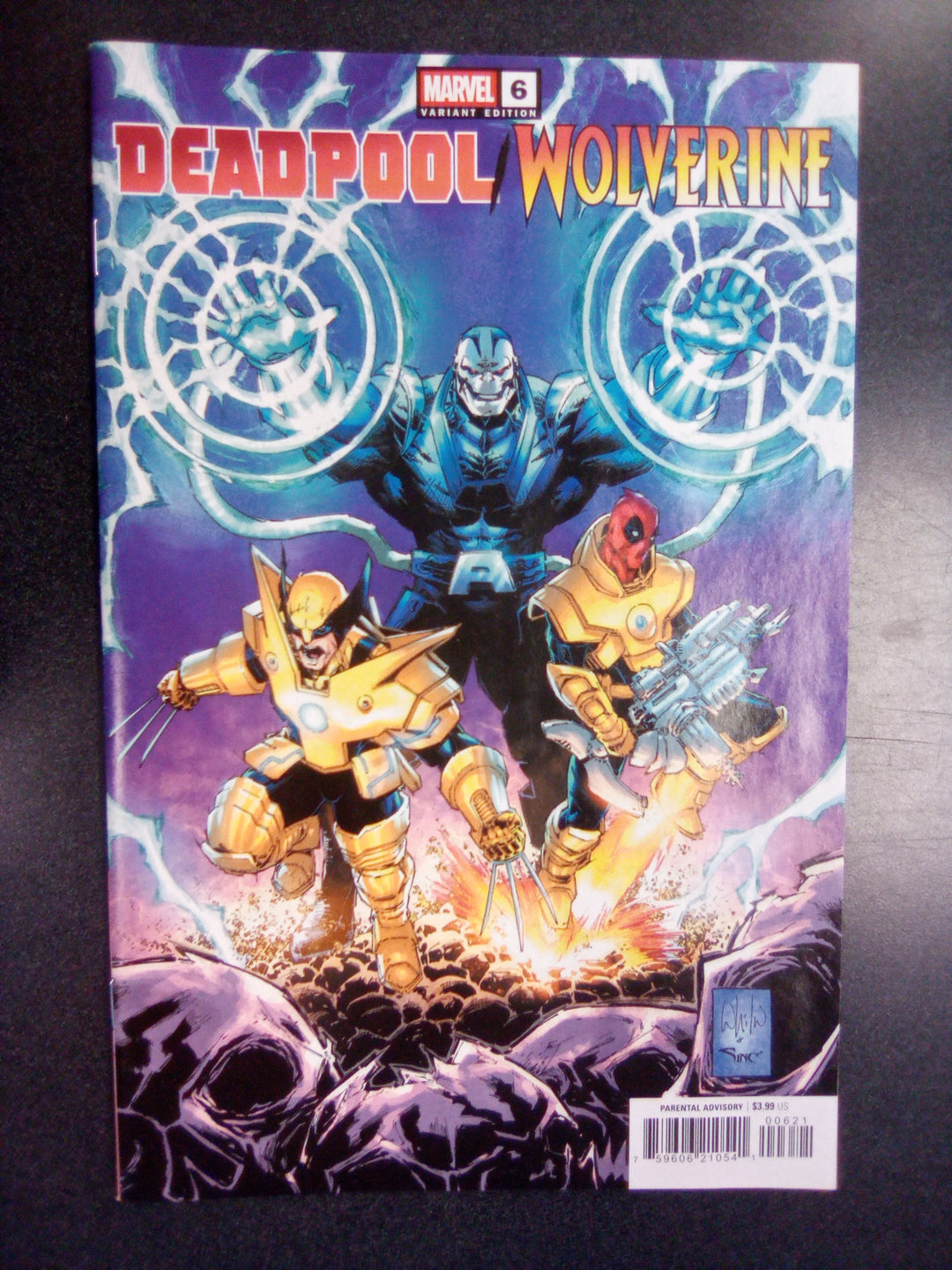 Deadpool/Wolverine #6 Whilce Portacio Spoiler Variant
