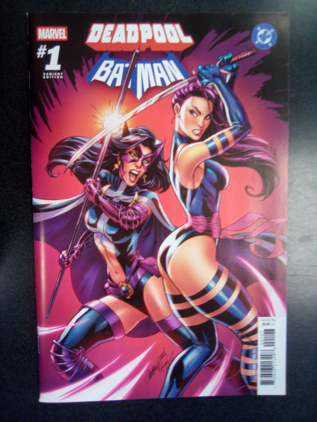 Marvel/DC: Deadpool/Batman #1 J. Scott Campbell Variant
