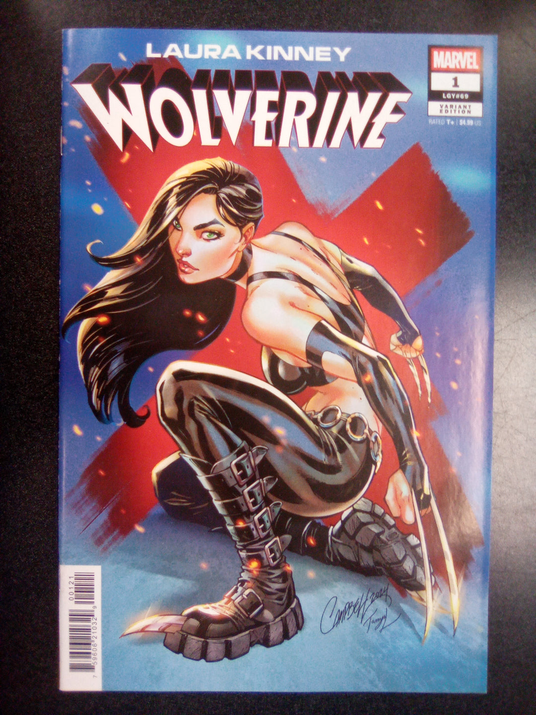 Laura Kinney Wolverine #1 J Scott Campbell Variant