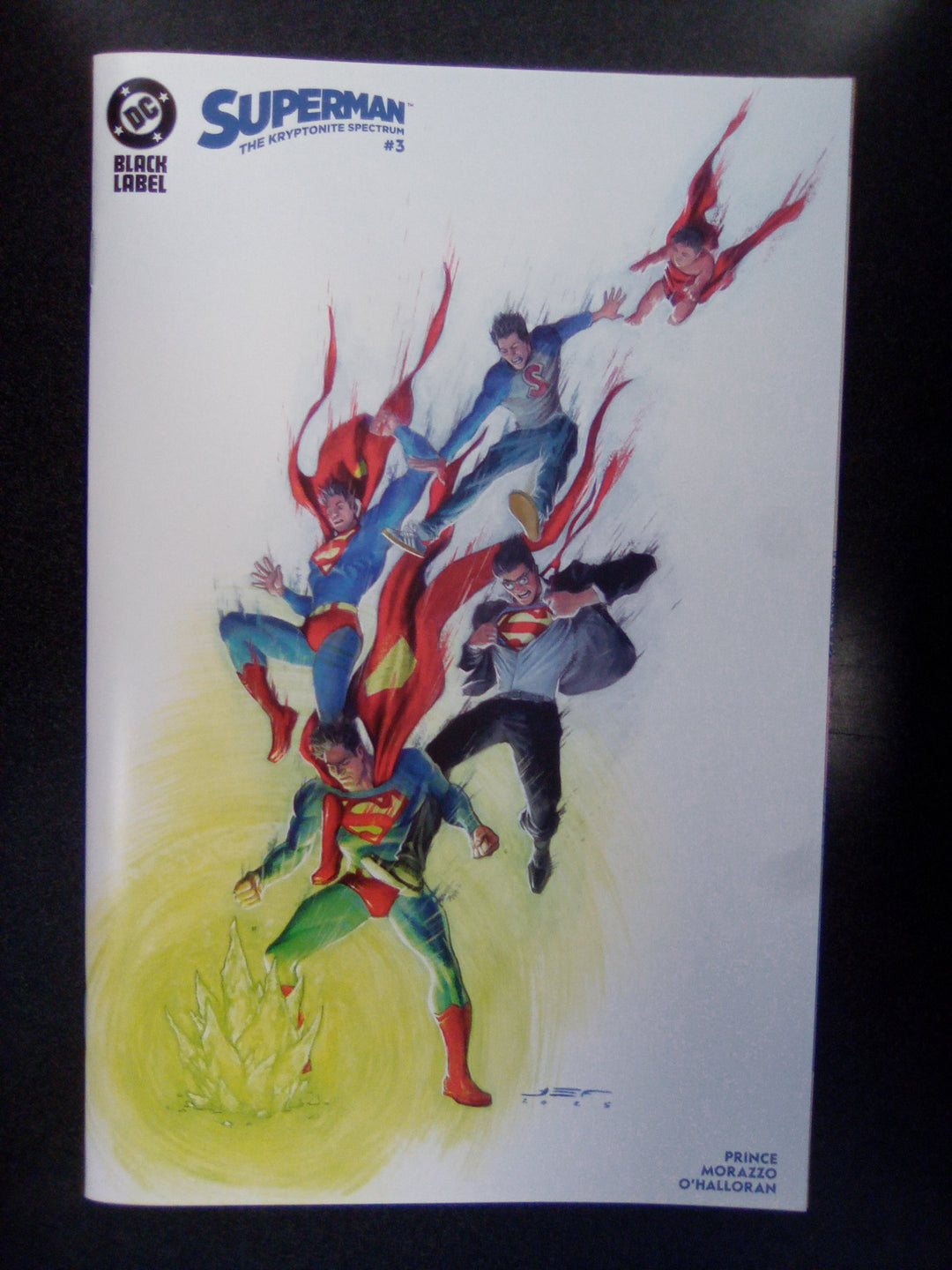 Superman The Kryptonite Spectrum #3 Cover B Juan Ferreyra Variant