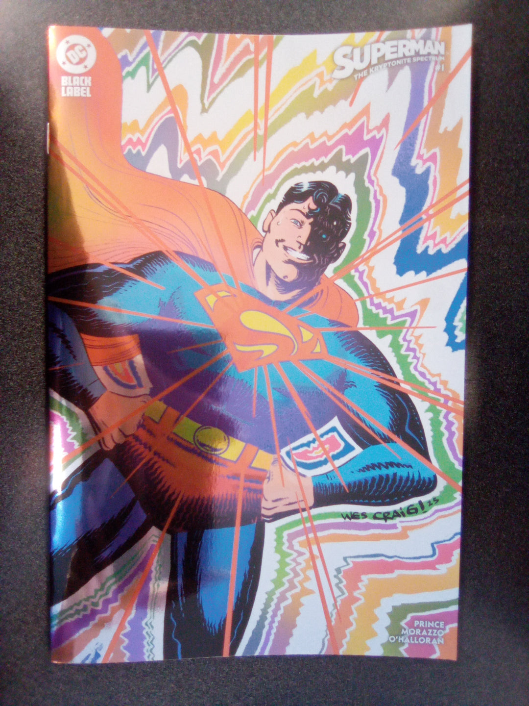 Superman The Kryptonite Spectrum #1 Cover D Wes Craig Foil Variant