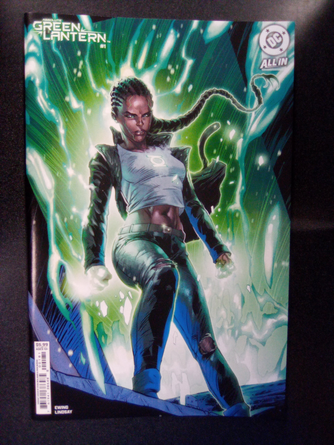 Absolute Green Lantern #1 Cover E Ryan Benjamin Card Stock Variant