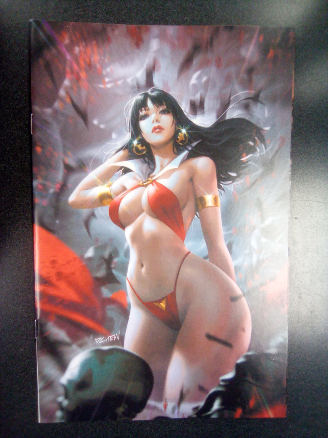 Vampirella (2025) #7 Cover N Inc 1:20 Derrick Chew Full Art Variant