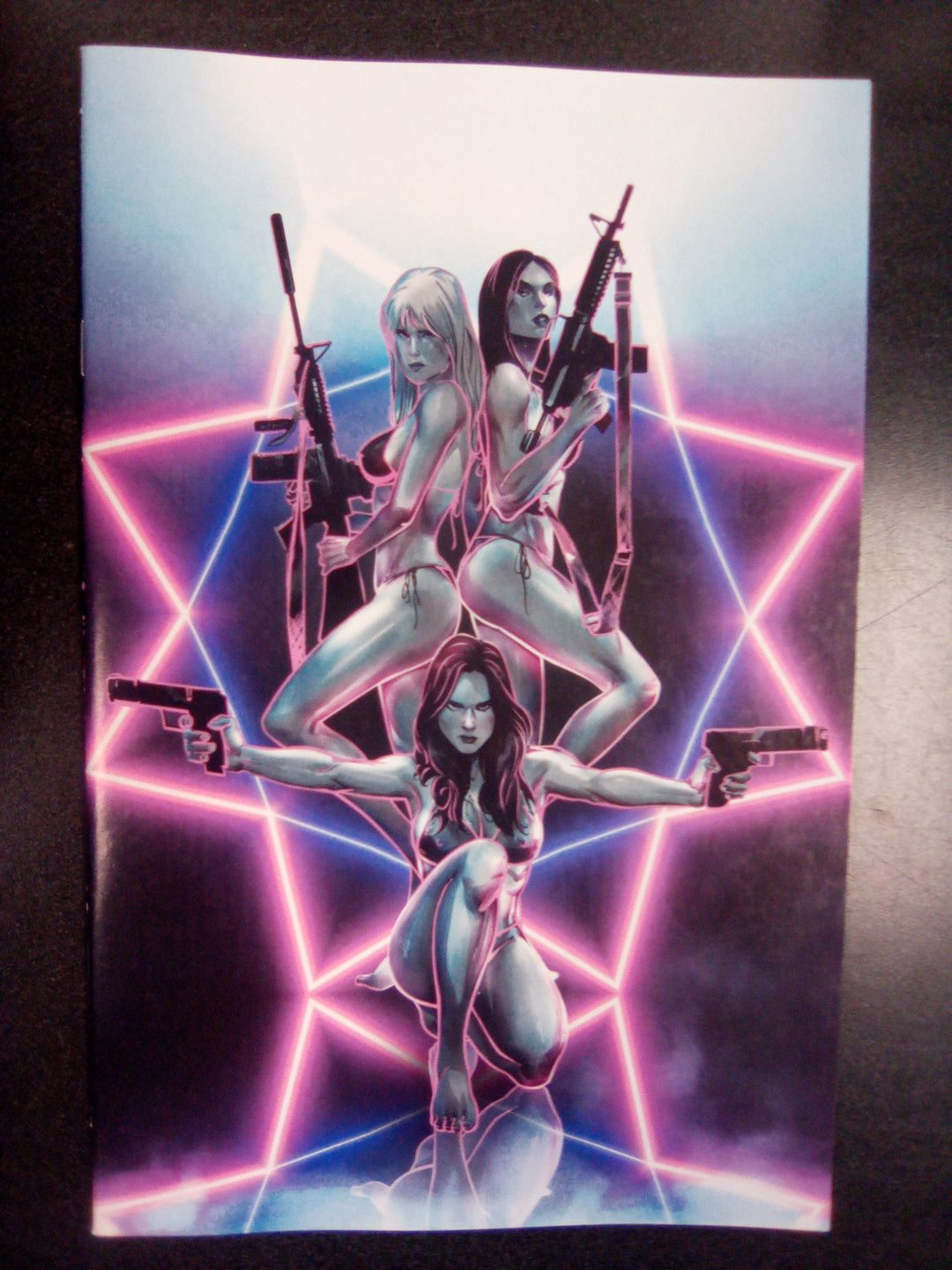 Heat Seeker Exposed A Gun Honey Series #4 Cover J Inc 1:5 Ace Continuado Copic Variant