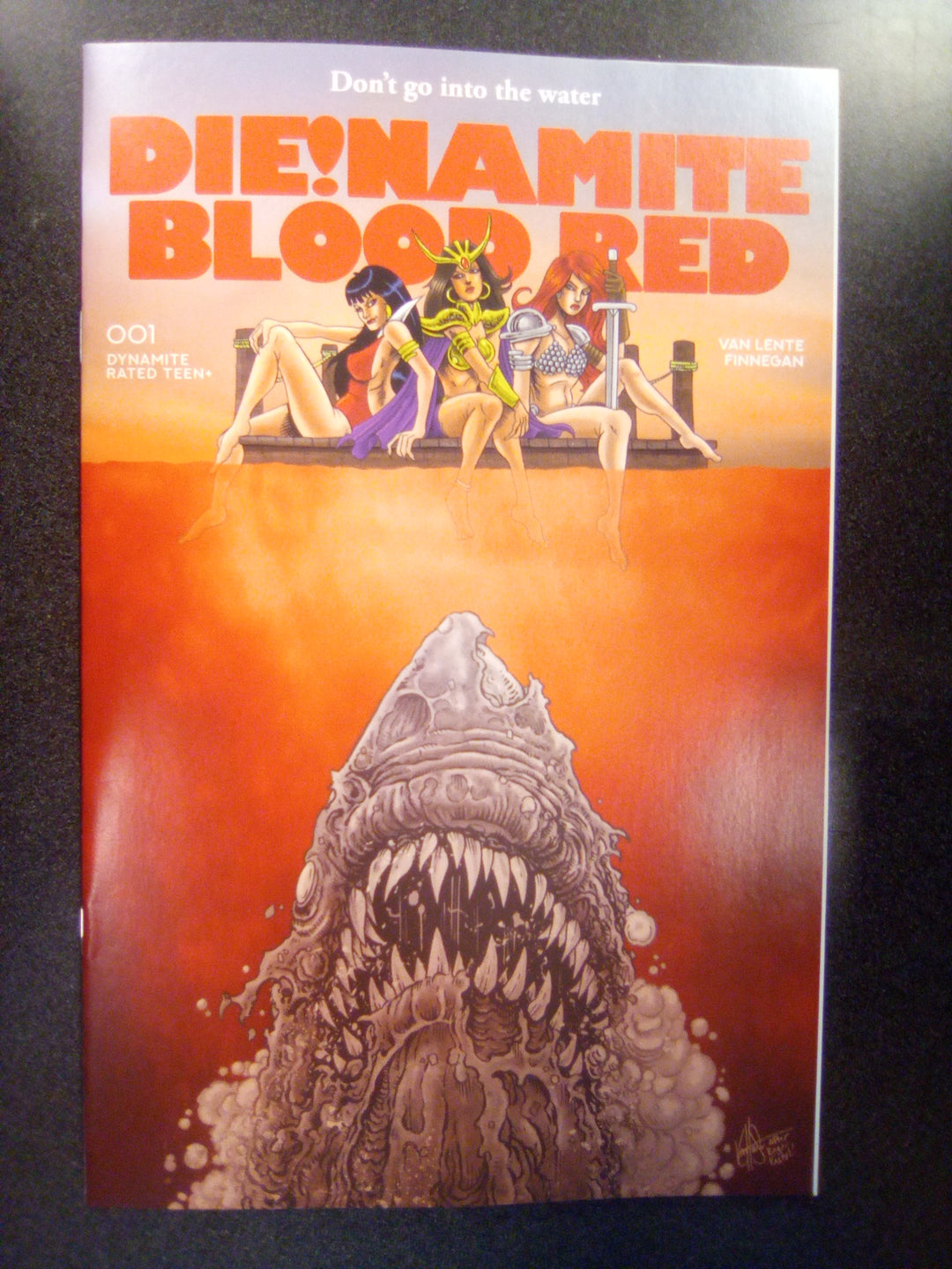 Die!namite Blood Red #1 Blind Bag Cover O Ken Haeser Variant