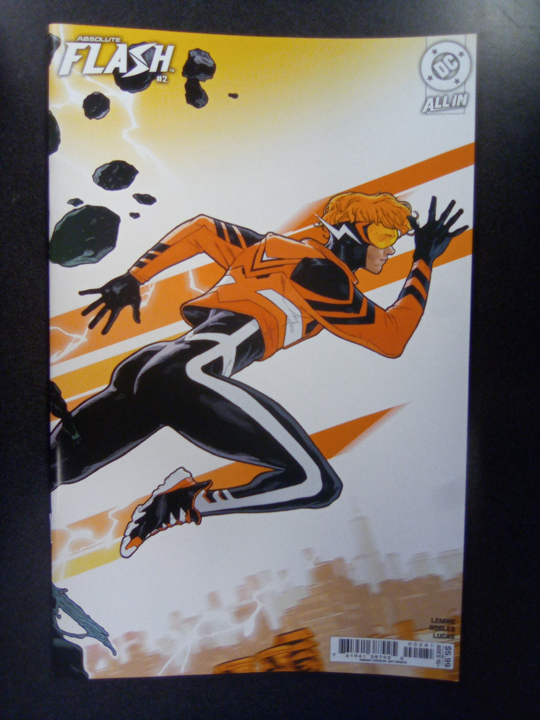 Absolute Flash #2 Cover G Jeff Spokes Connecting Card Stock Variant